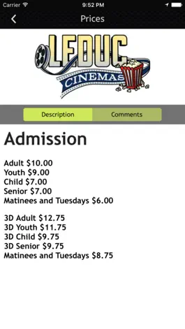 Game screenshot Leduc Cinemas hack