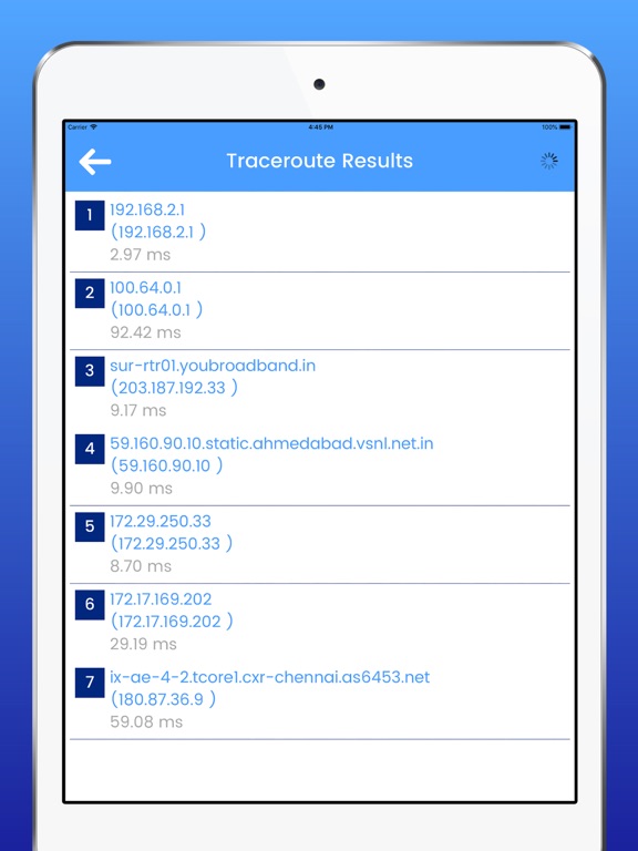 IP Tools - Network Utilities iPad screenshot 6 - Utilities app