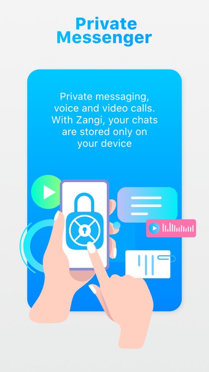 Zangi Private Messenger screenshot-0