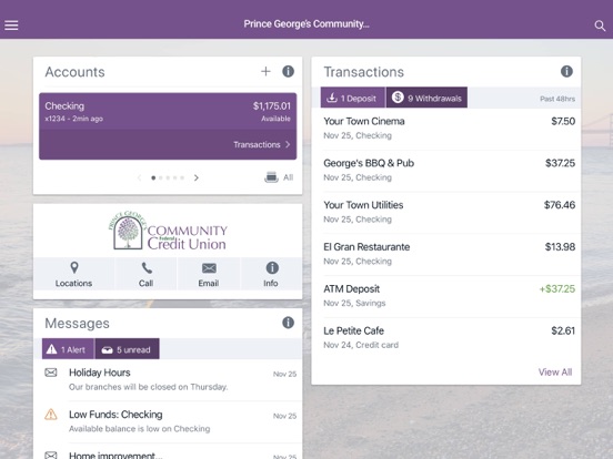 App screenshot
