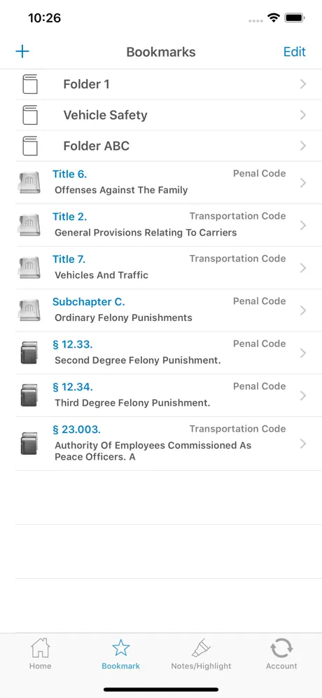 US Code, Title 1 to 54 Codes