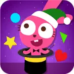 Purple Pink shapes and colors App Positive Reviews
