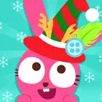 Purple Pink Hat Creator App Cancel