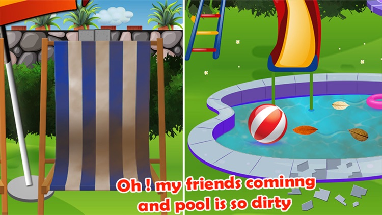 Sweet Baby Girl Pool Party