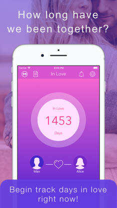 Anniversary tracker - Lovedays screenshot 1