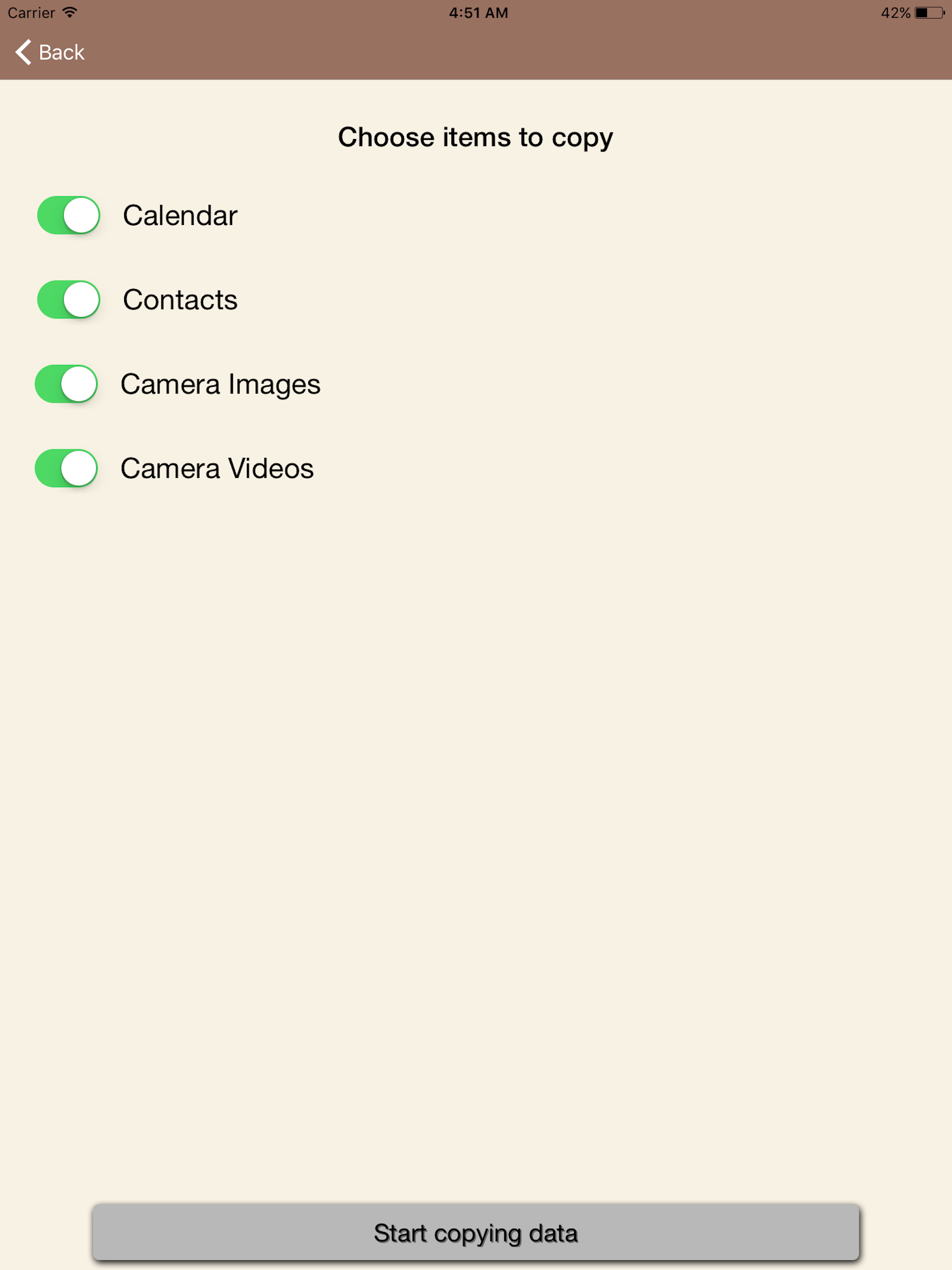 Wifi Transfer - Copy my data screenshot 5