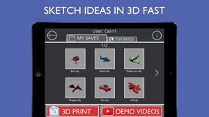 Sketch 3D:Easy 3D Modelling screenshot #3 for iPhone