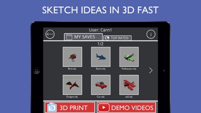 Sketch 3D:Easy 3D Modelling Screenshot