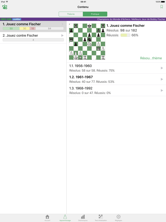 Screenshot #6 pour Fischer. Champion d'écheс