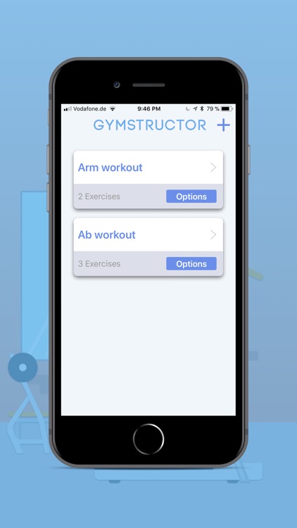 Gymstructor - Workout planner