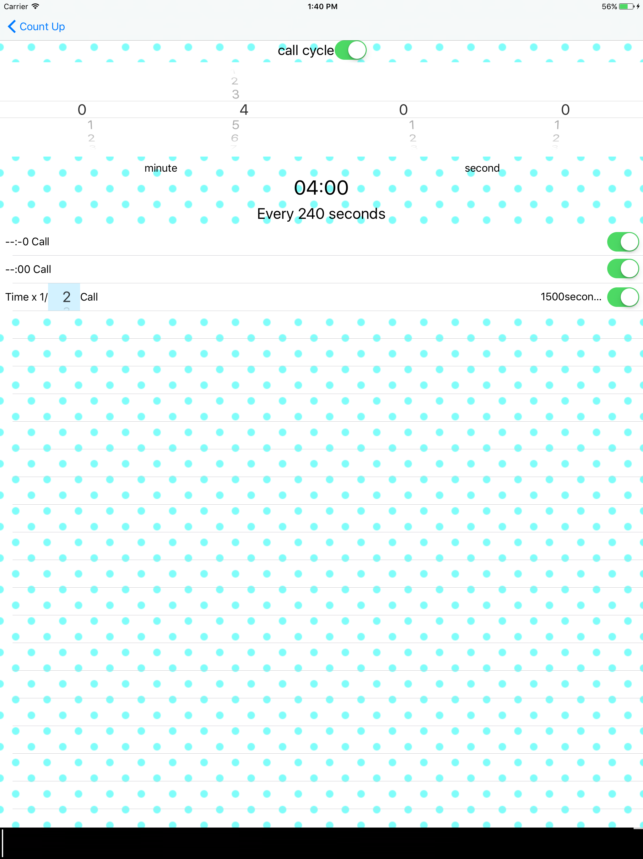 EX Cycle Timer