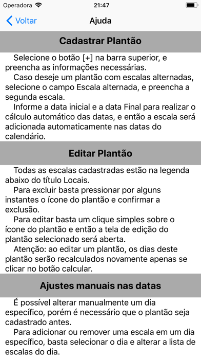 Plantão Fácil Screenshot