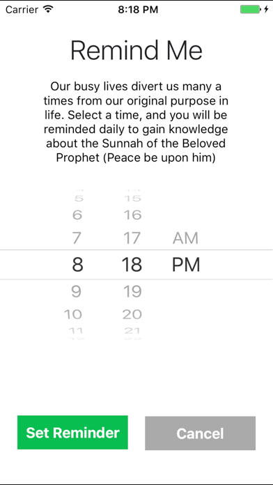 Sunnah iPhone screenshot 5 - Book app
