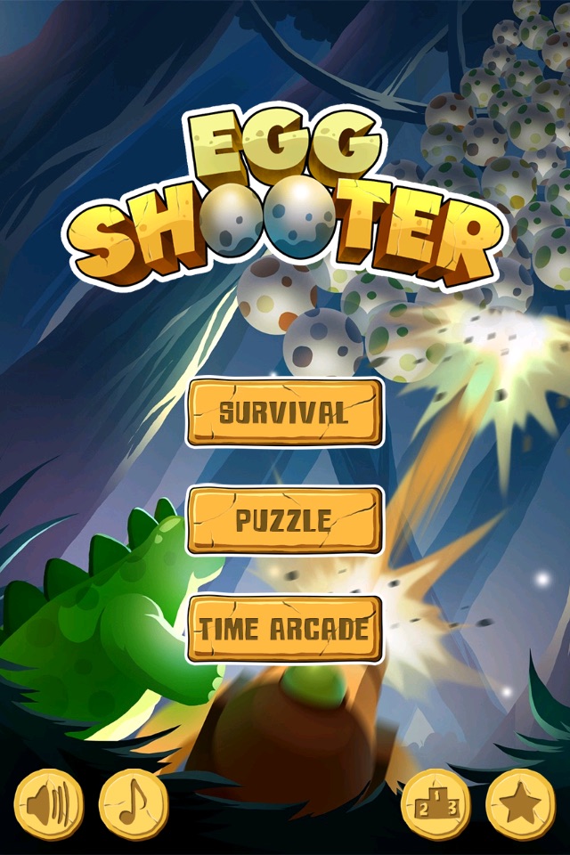 Dynomite Egg Bubble Shooter screenshot 3