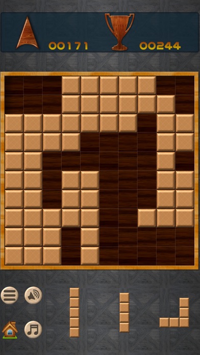 Screenshot #3 pour Wooden Block Puzzle Game ±