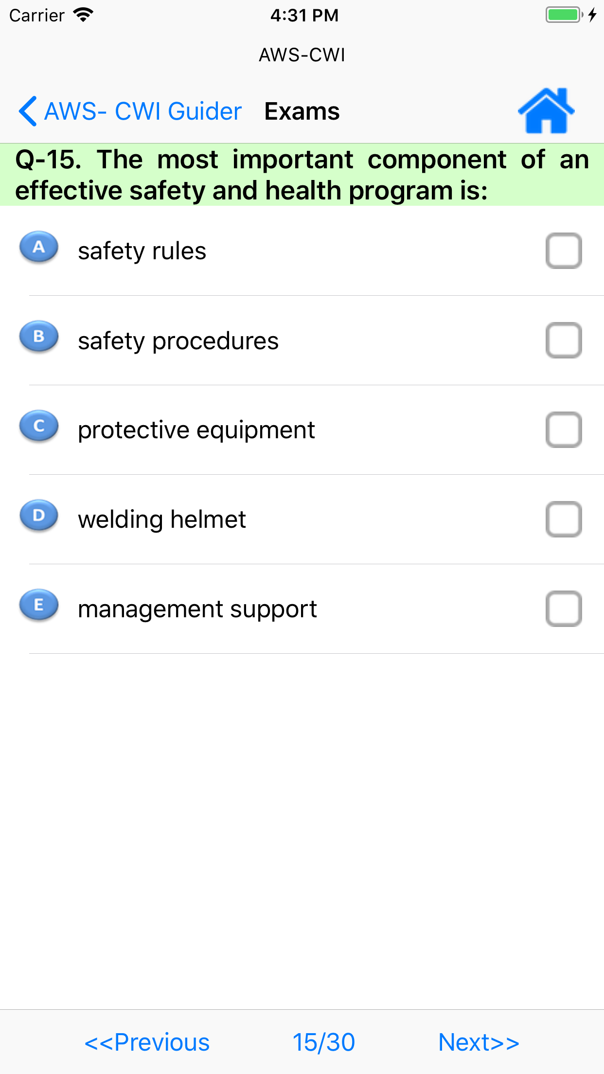 AWS- CWI ExamGuider screenshot 5