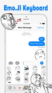 emoji keyboard - chat stickers iphone screenshot 3