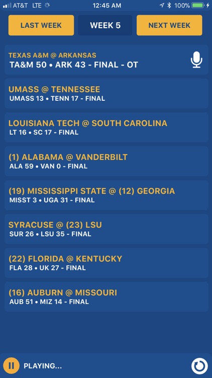 SECFB.live - Live SEC Football