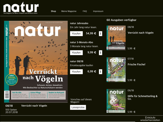 Screenshot #5 pour natur