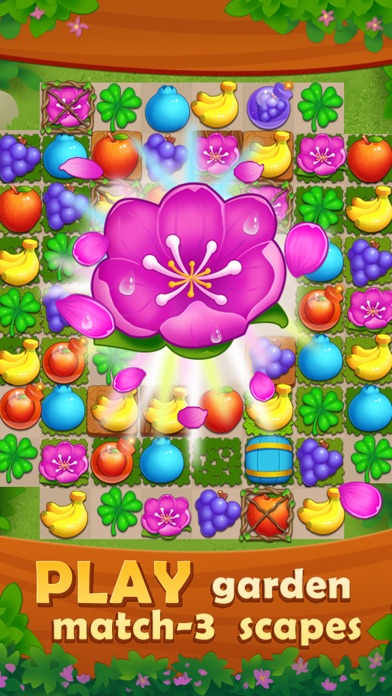 Fruit Garden - Scapes Match 3 screenshot 3