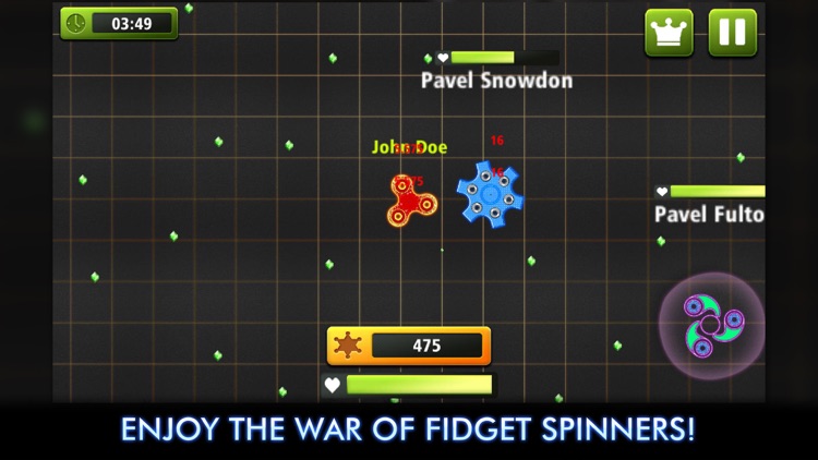 Spinner vs Spinner Battle