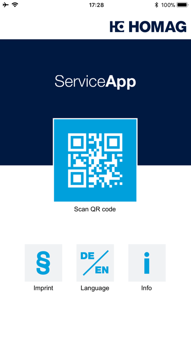 Screenshot #1 pour HOMAG Group ServiceApp