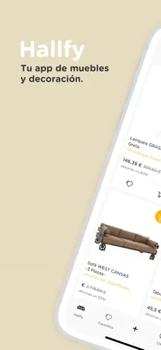 Screenshot 1 Hallfy - Home & Deco iphone