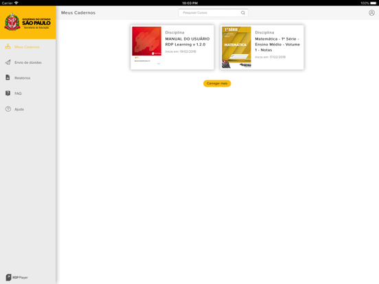 Screenshot #4 pour Caderno Digital SP