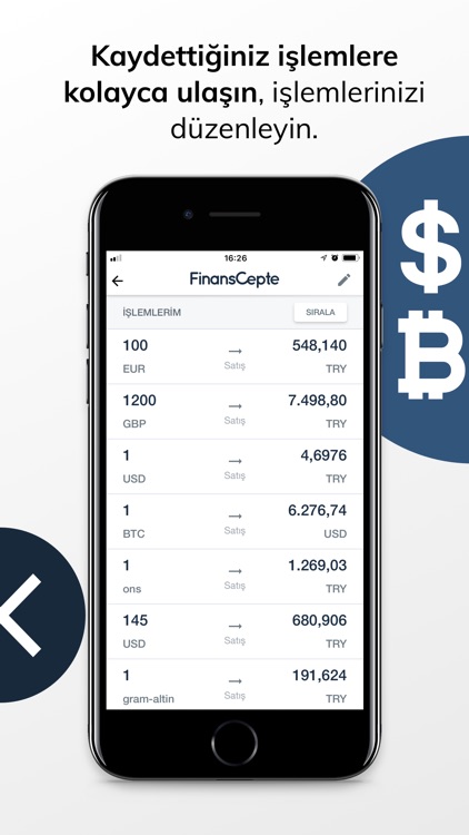 Döviz Altın Bitcoin Çevirici