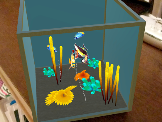 myARquarium MERGE Cube Tablet app screenshot 3