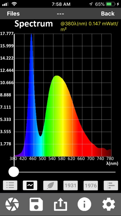 LI-180 Spectrometer screenshot 3