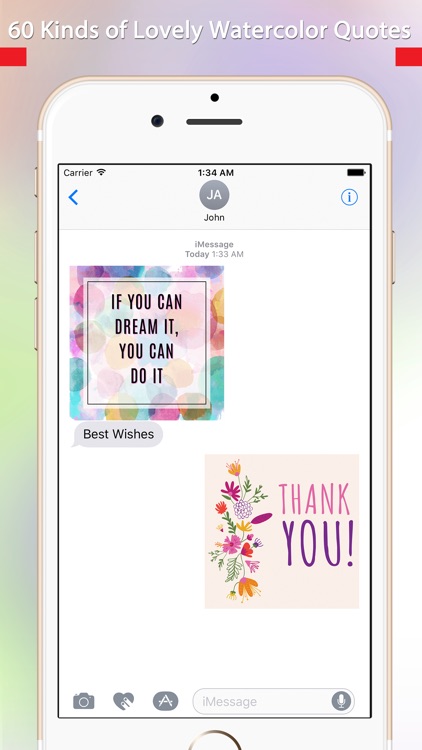 Watercolor Quotes - Positive & Inspiration & Love