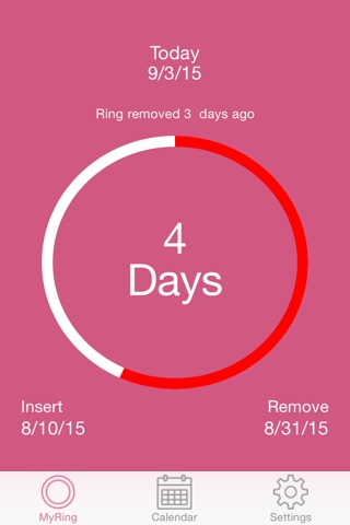 MyRing - contraceptive ring screenshot 3