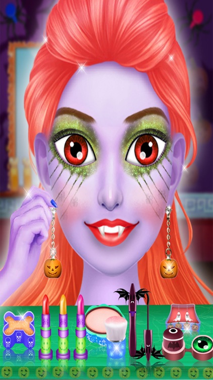 Halloween Witch Girl Makeover