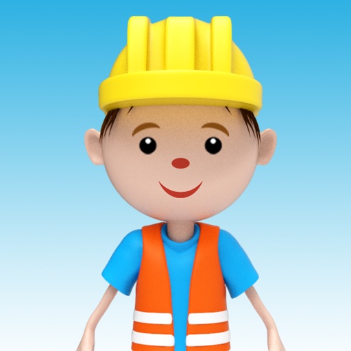 Wimmelbook car + building site