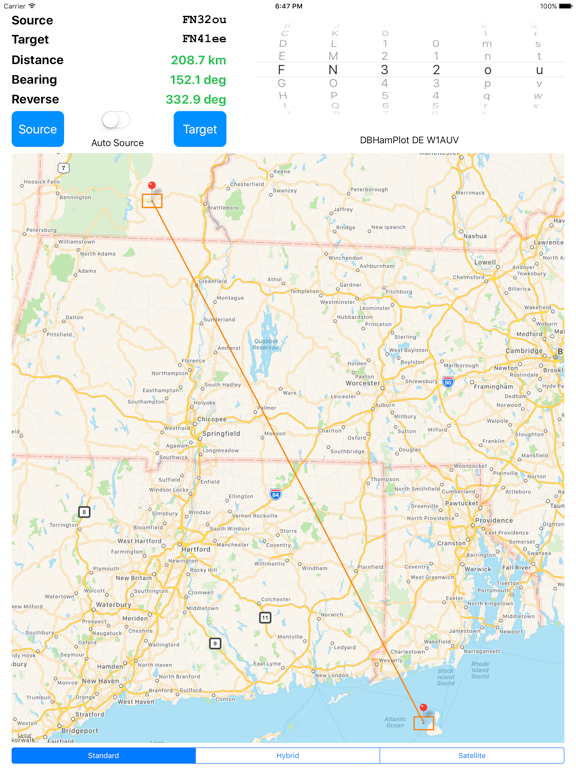 DBHamPlot iPad screenshot 1 - Utilities app