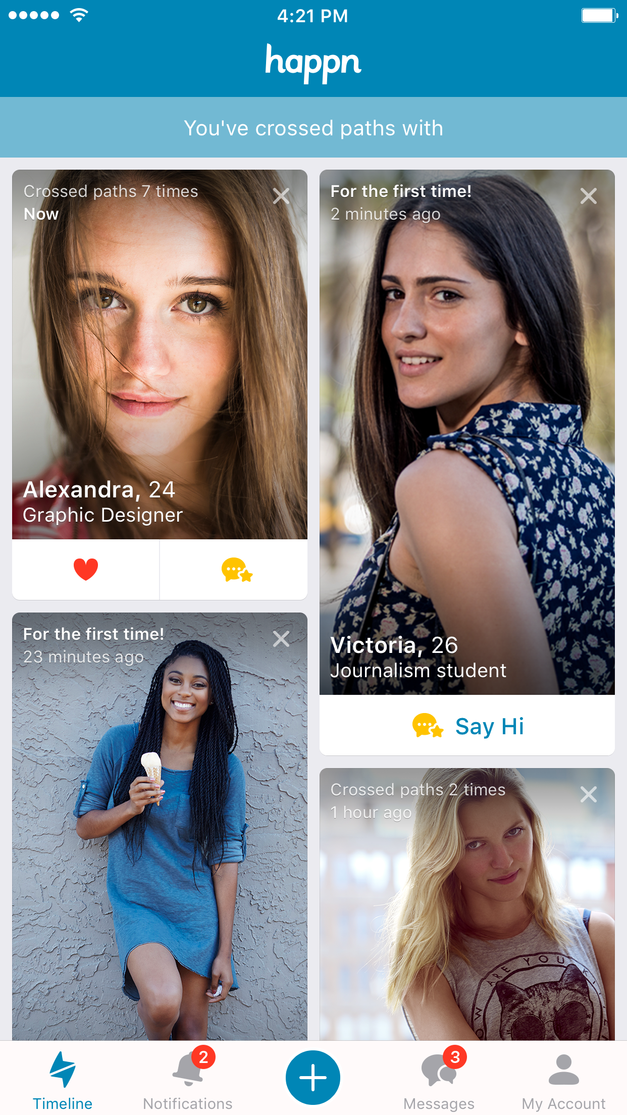 happn — Dating app ASO Report and App Store Data | AppTweak