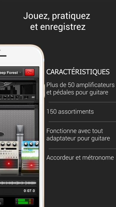 Screenshot #2 pour AmpKit+ guitar amps & pedals
