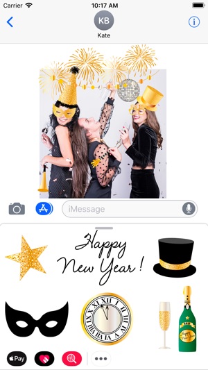 2019 Happy New Year Stickers(圖2)-速報App