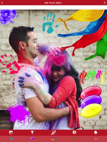 Holi Photo Editorのおすすめ画像5