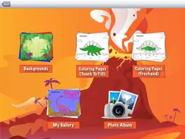 Game screenshot Color Mix n’ Paint - Dinosaur hack