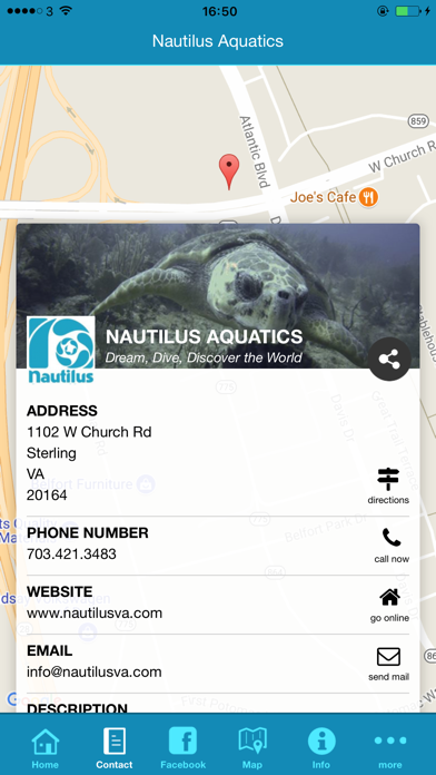 Nautilus Aquatics screenshot 2