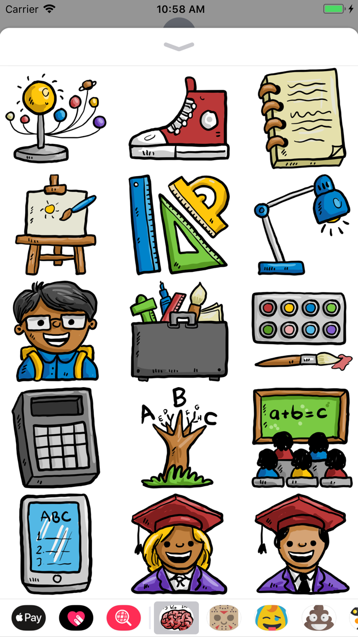 Back 2 School Stickers