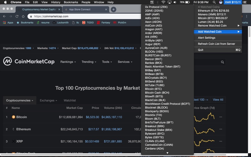 Crypto Watcher screenshot 2