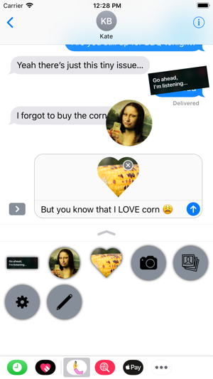Selfie Stickers for iMessage(圖5)-速報App