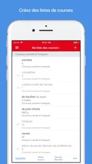 gestion de recettes paprika 3 iPhone Captures Décran 3