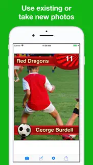 sports card maker pro iphone screenshot 4