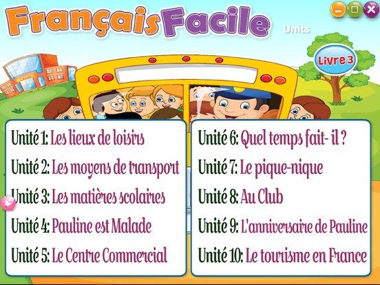 Screenshot #4 pour Francais Facile 3
