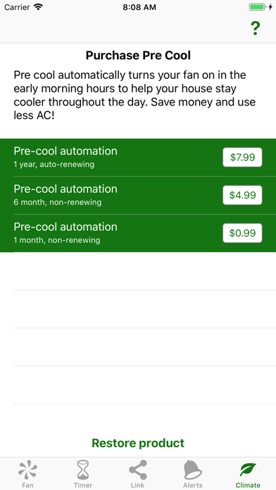 Airscape WH Fan Controller iPhone screenshot 7 - Lifestyle app