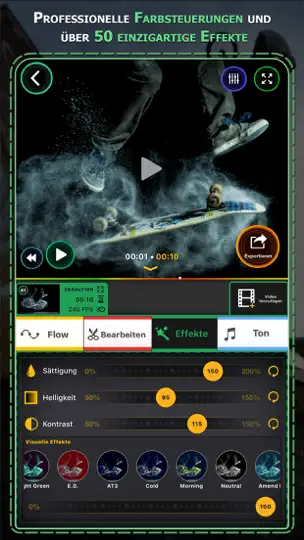Screenshot von Flow Speed Control auf dem iPhone 6